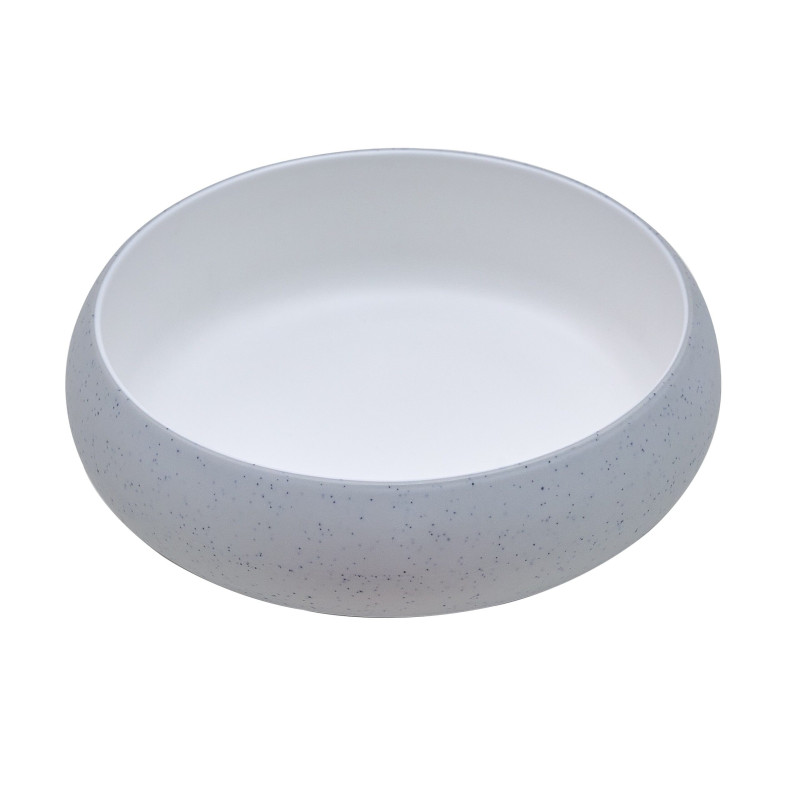 Bol de melamina reutilizable michelin grey/white 19.2Øx5.5cm