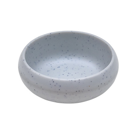 Tigela de melamina reutilizável Michelin cinza 7.5Øx3cm