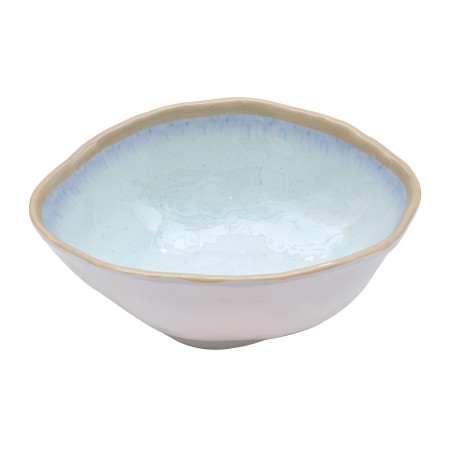 Tigela de melamina reutilizável halo brilho 20.7x16.8x8cm