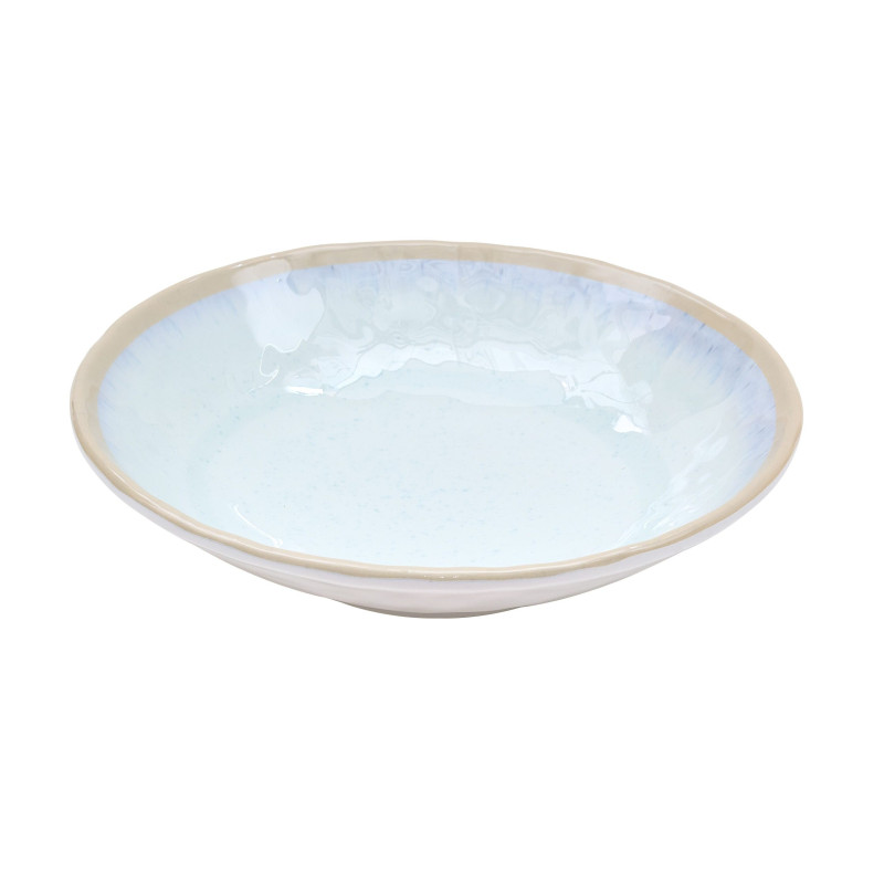 Plato de melamina reutilizable halo brillo 24Øx5.5cm