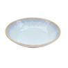 Plato de melamina reutilizable halo brillo 17.7Øx4.4cm