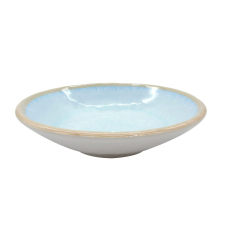 Salsero de melamina reutilizável halo brilho 14Øx3.5cm