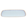 Plato de melamina reutilizable halo brillo 35x19.5cm