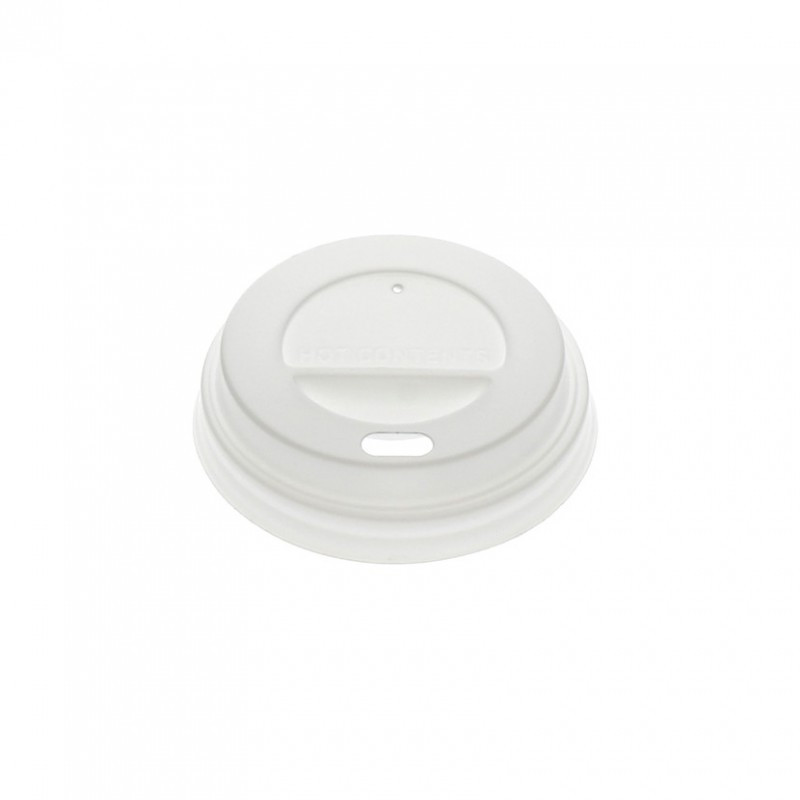 Tampa branca copo de cartão impressão digital 4oz 6Ø