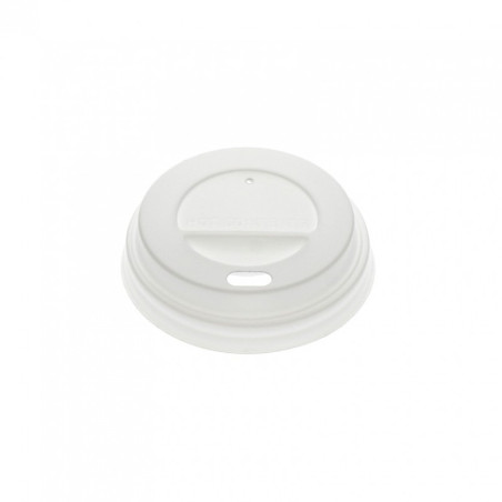 Tampa branca copo de cartão impressão digital 4oz 6Ø