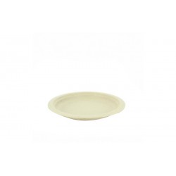 Assiettes en canne à sucre naturelle 18Ø