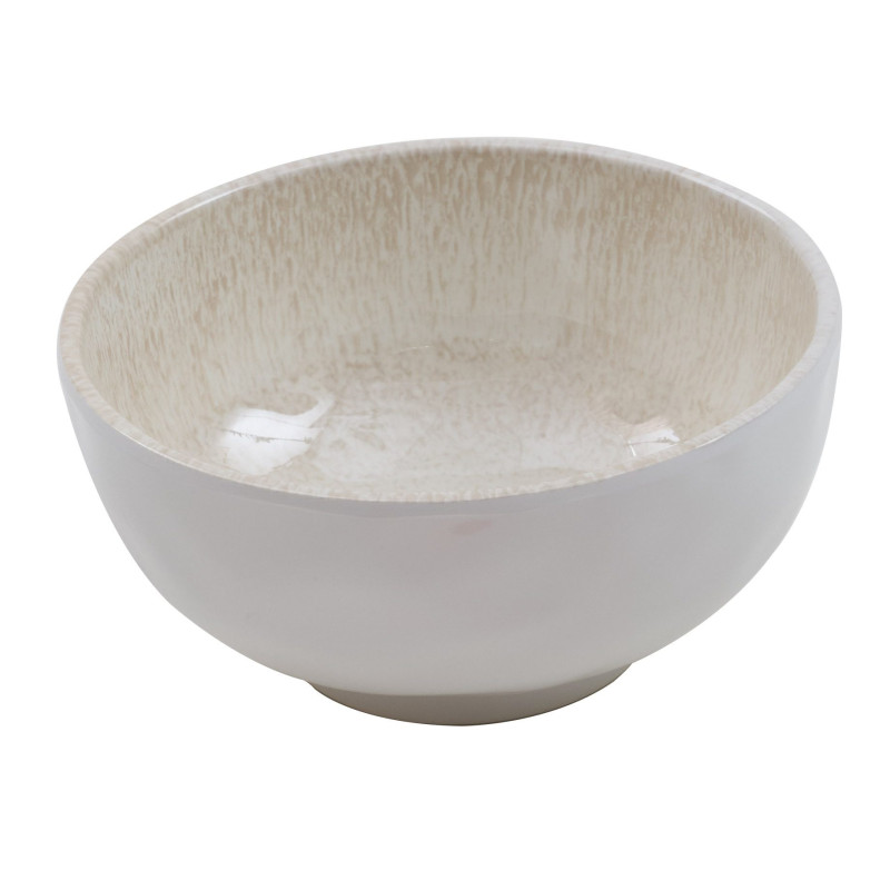 Tigela de melamina reutilizável aurora brilho 12.6Øx6cm