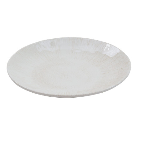 Plato de melamina reutilizable aurora brillo 15.5Øx2.4cm