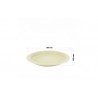 Natural sugar cane plates 18Ø