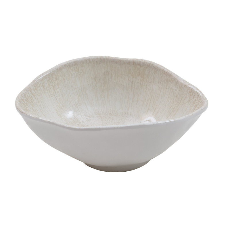 Tigela de melamina reutilizável aurora brilho 20.7x16.8x8cm