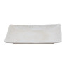 Plato de melamina reutilizable aurora brillo 25.2x17.2x3.6cm