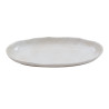 Plato de melamina reutilizable aurora brillo 25.4x13.6x3.1cm