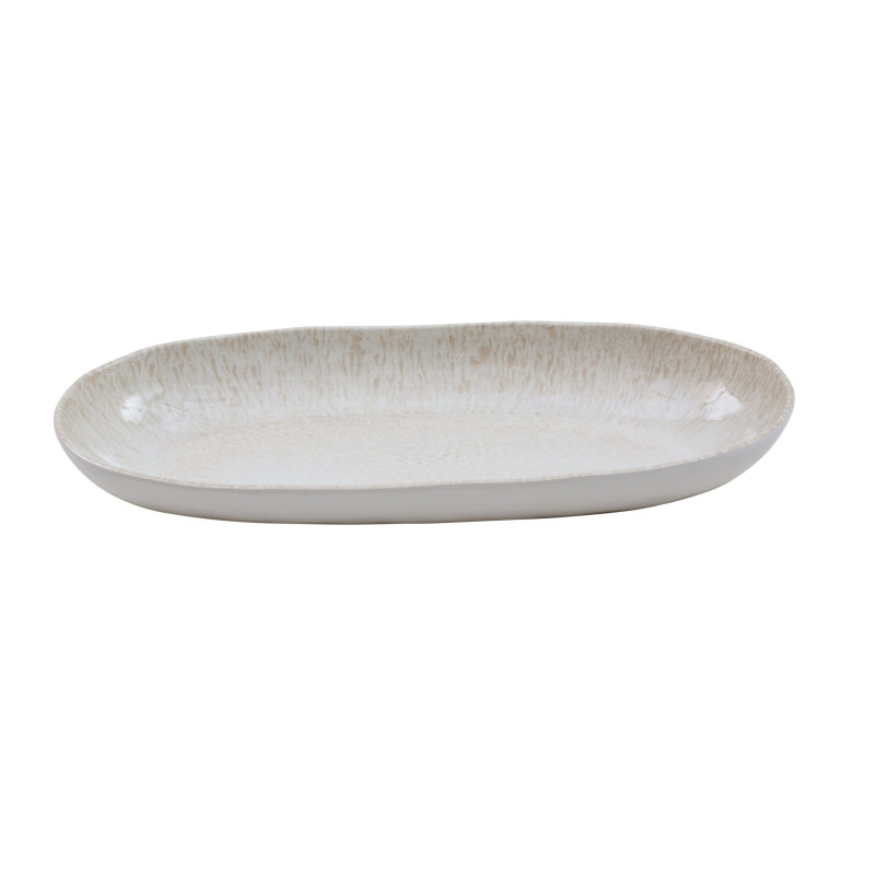 Bandeja de melamina reutilizable aurora brillo 38.4x18.4x4cm