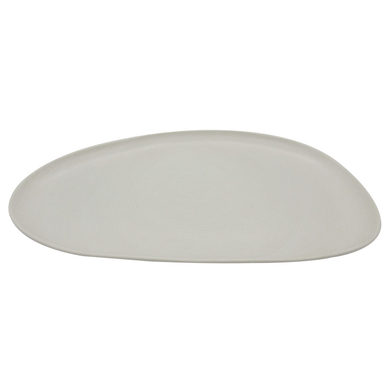 Prato de melamina reutilizável batik 50.3x28.2x3cm