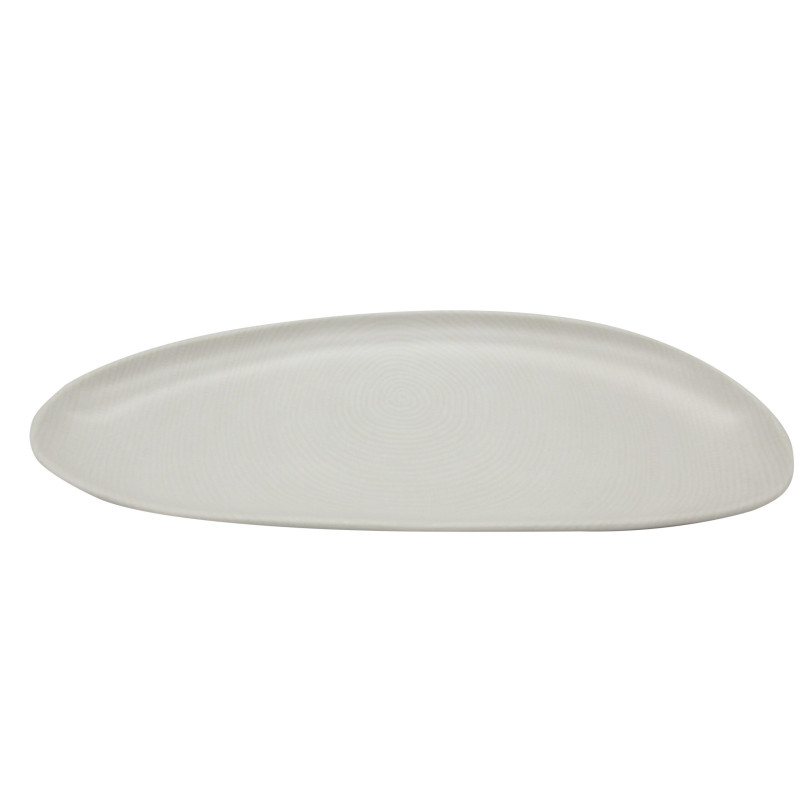 Plato de melamina reutilizable batik 44.7x18.4x3cm