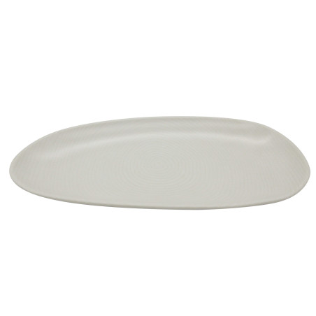 Plato de melamina reutilizable batik 30.7x15x3cm