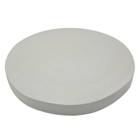 Bandeja de melamina reutilizável batik 33.5Øx3cm