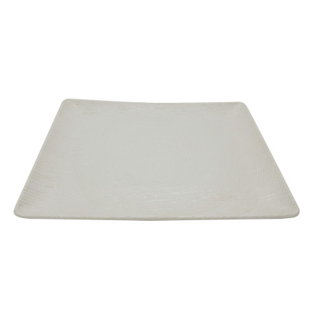 Prato de melamina reutilizável batik 32x23x2.4cm