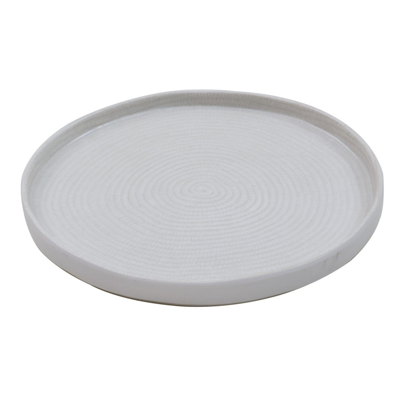 Plato de melamina reutilizable batik 21Øx1.9cm