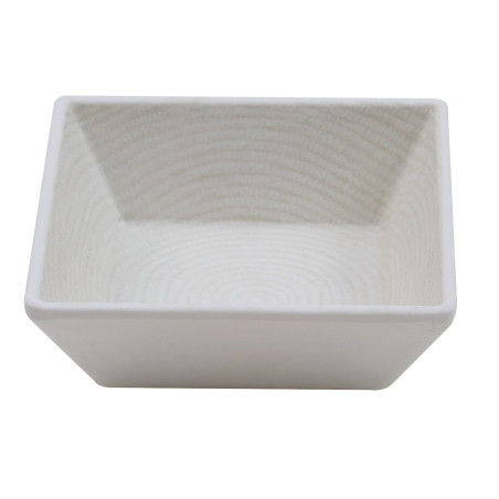 Prato de melamina reutilizável batik 10.2x3.5cm