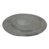 Bandeja de melamina reutilizável lines 55Øx2cm