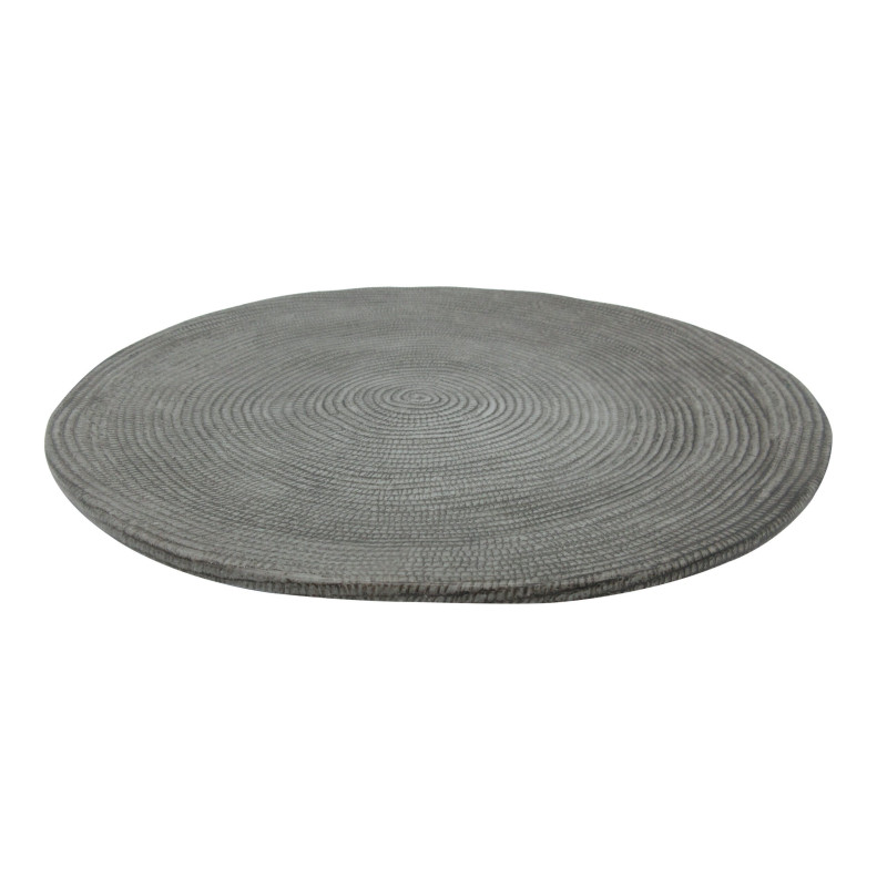 Bandeja de melamina reutilizável linhas 35Øx2cm