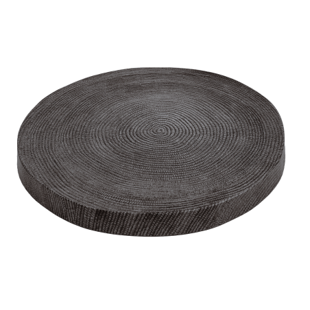 Bandeja de melamina reutilizável linhas 33.5Øx3cm