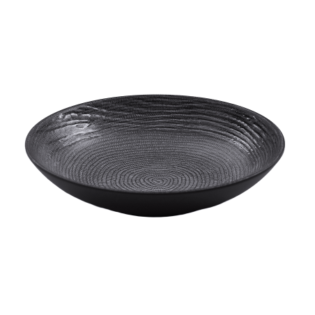 Tigela de melamina reutilizável linhas 23Øx5cm