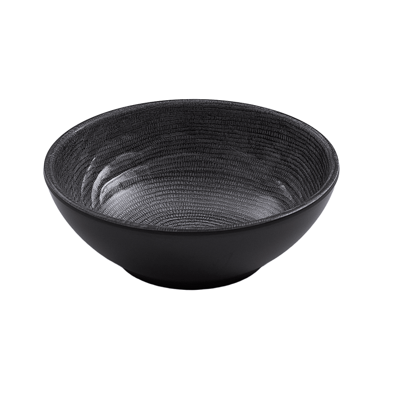 Bol de melamina reutilizable lines 10Øx3.5cm