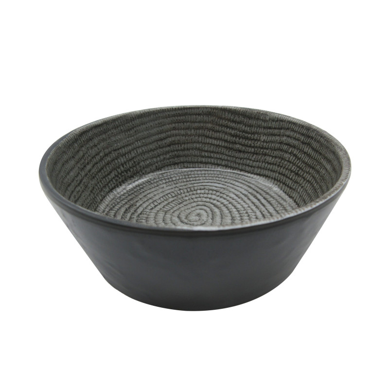 Tigela de melamina reutilizável lines 12.8Øx4.7cm
