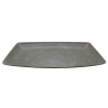 Plato de melamina reutilizable lines 33.1x16.8x3.5cm