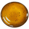 Prato de melamina reutilizável terracota âmbar 17.8Øx2.1cm