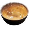 Tigela de melamina reutilizável terracota âmbar 11.4Øx6.5cm