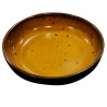 Tigela de melamina reutilizável terracota âmbar 15.3Øx4cm