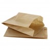 Saco de papel Kraft para pastelaria (18+7x35cm)