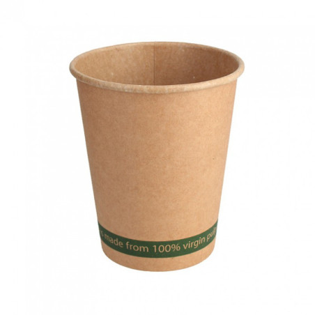 Vasos para café cartón ECO kraft Green Line