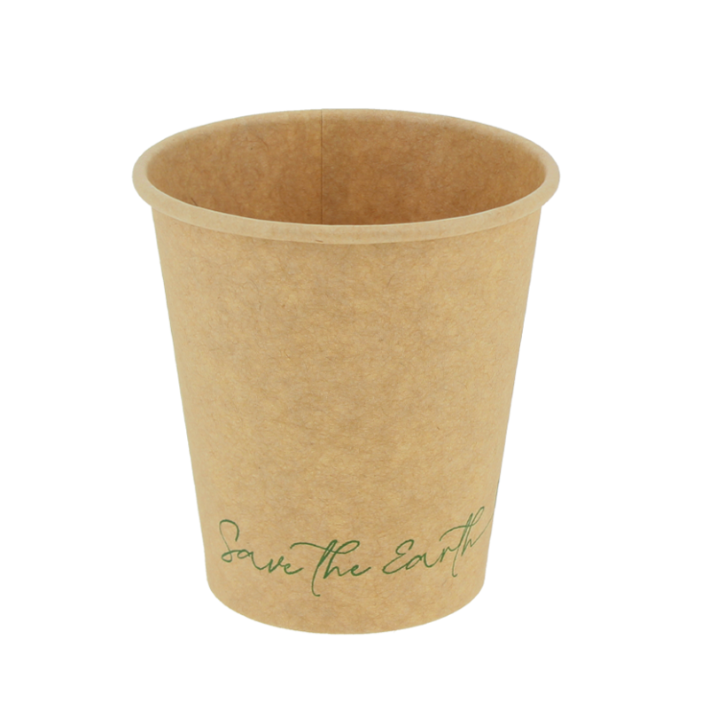 Vasos para café cartón ECO kraft Green Line