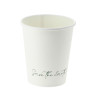 Copos de papelão branco para café Green Line 240ml 8oz