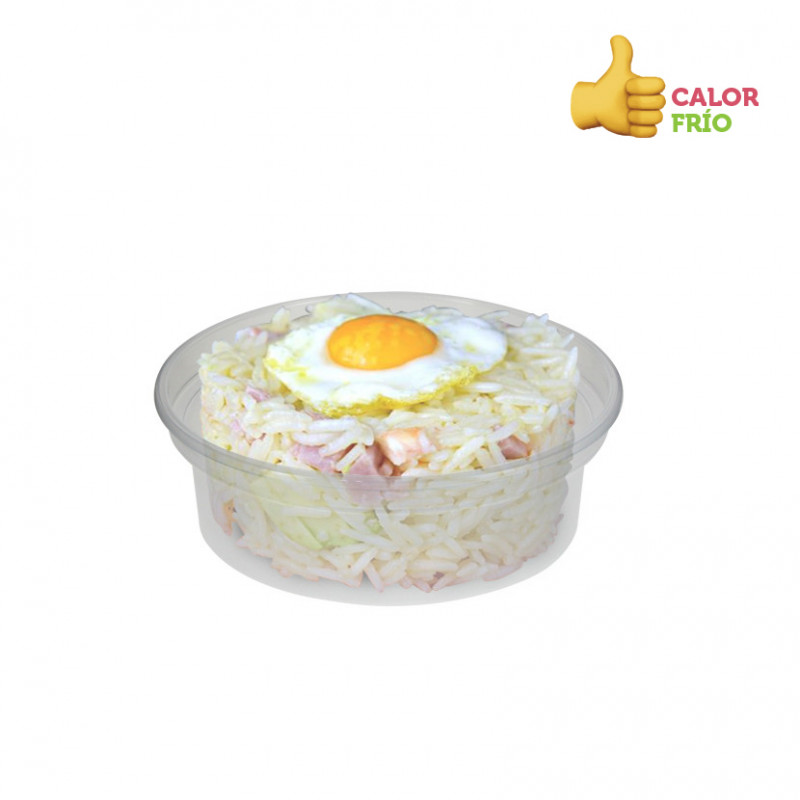 PP reusable translucent circular container (250cc) PP reusable translucent circular container (250cc)