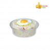 PP reusable translucent circular container (250cc)