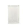 Saco anti-gordura branco para batatas e fritos (10+4x16 cm)