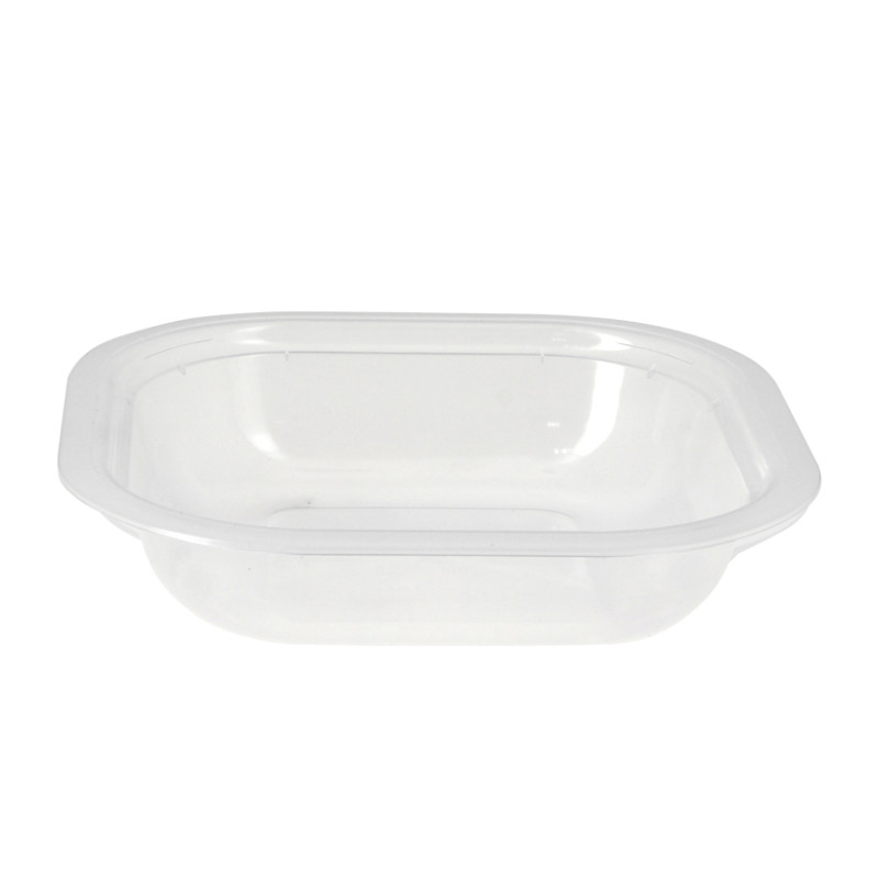 Plato transparente termosellable comidas preparadas (515cc)