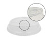 Tapa travel antiderrame para vasos PET reciclable (9,5Ø)