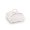 Caja de tarta blanca pequeña formato mariposa (20x20x14cm)