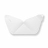 Caja de tarta blanca pequeña formato mariposa (20x20x14cm)