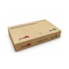 Papel antigrasa kraft mediano con dispensador (30x27cm)