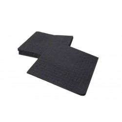 Servilleta Celulosa Negra 20x20 2 Hojas. | PuntoQpack