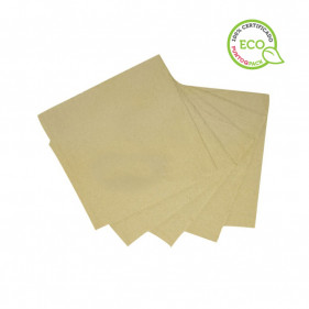 Serviettes en papier écologiques 30x30cm 1 couche
