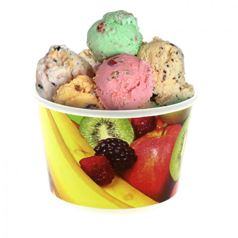 Tarrinas para helados 240ml (8Oz) Fruit. Hasta fin de stock