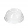 Tapa Cúpula con agujero para Vasos PET pequeños (8Ø). Hasta fin de stock